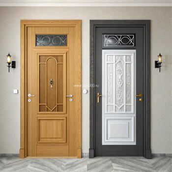 Дверь для коттеджа с усиленным замком светло-коричневая, цена 16 000  руб. Дверь для коттеджа с усиленным замком светло-коричневая, цена 16 000  руб.